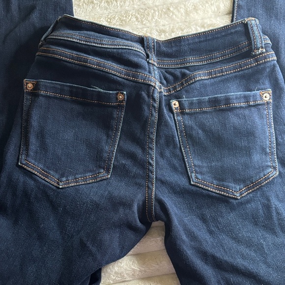 INC International Concepts Dark Blue Women's Skinny Jeans - Picture 3 of 4